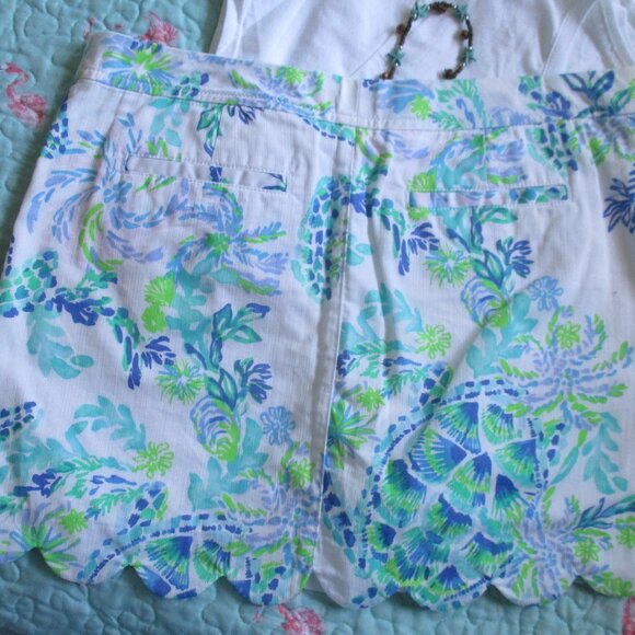 Lilly Pulitzer Colette Skort Island Ride size 10 - Picture 2 of 6